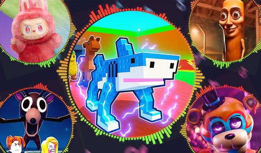 Game Screenshot Meme Dunk－99 Night, Steal Brainrot, Labubu, FNAF!