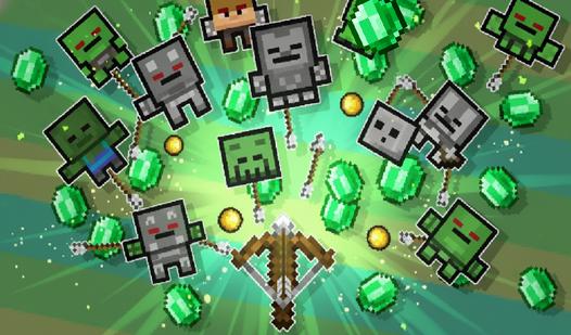 Game Screenshot Shooting mobs