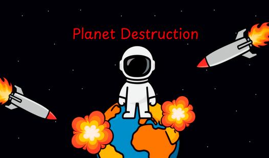 Game Screenshot Planet Destruction