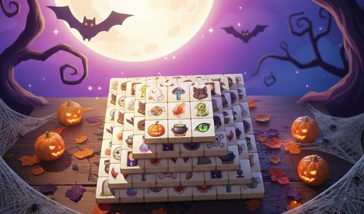 Game Screenshot The Three Tiles in the Halloween World