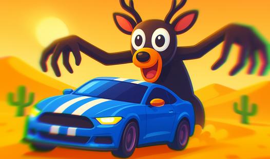 Game Screenshot Прятки в пустыне на машине