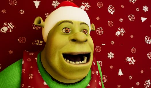 Game Screenshot Shrek Frosty: A Christmas Adventure