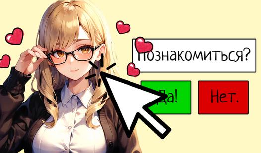 Game Screenshot Знакомство с девушками: кликер