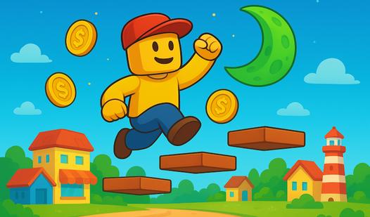 Game Screenshot Обби, но это открытый мир