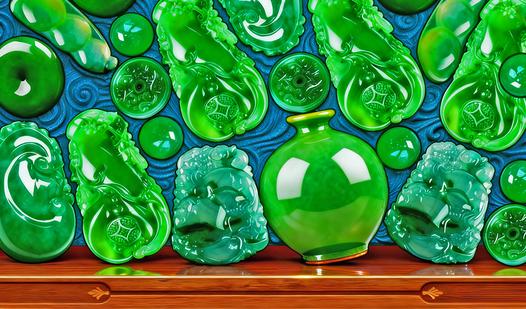 Game Screenshot Merge: Oriental Gems