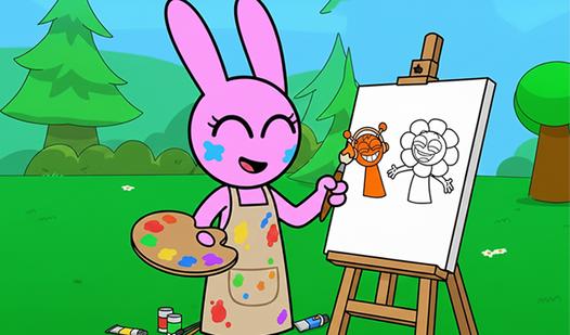 Game Screenshot Спрунки раскраска