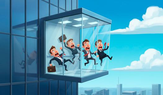 Game Screenshot Крушение Лифта