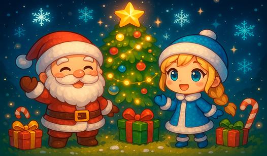 Game Screenshot Call the New Year: Clicker