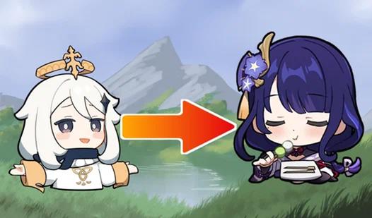 Game Screenshot Teyvat: merge