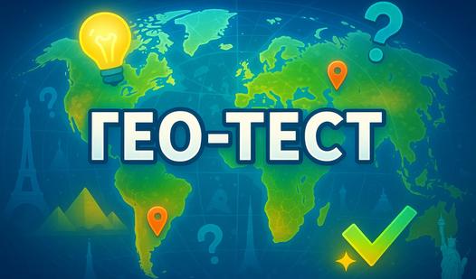 Game Screenshot Гео тест