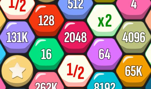 Game Screenshot Hexa Dots 2048 Fusion