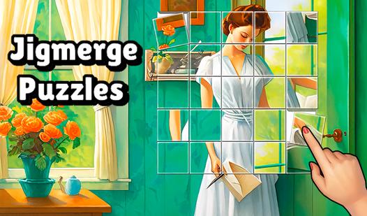 Game Screenshot Jigmerge Puzzles