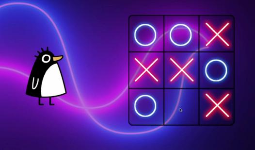 Game Крестики-Нолики: Неоновая Версия
