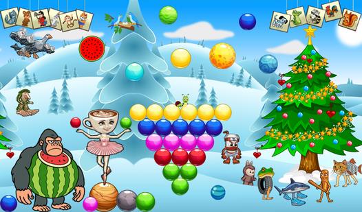 Game Screenshot New Year's balls
