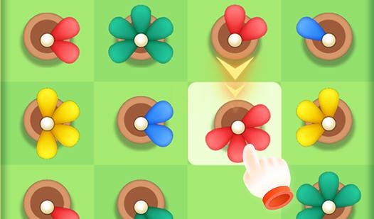 Game Screenshot Super Merge: Rotating Flowers