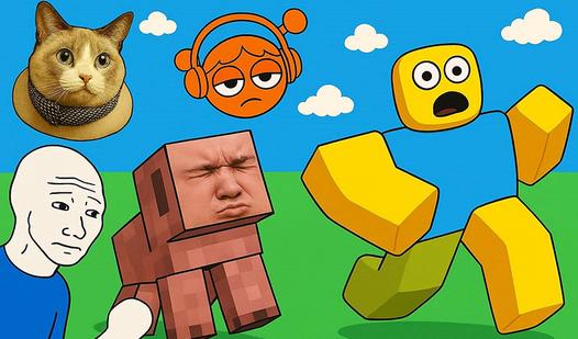 Game Screenshot Obby: Meme City Escape