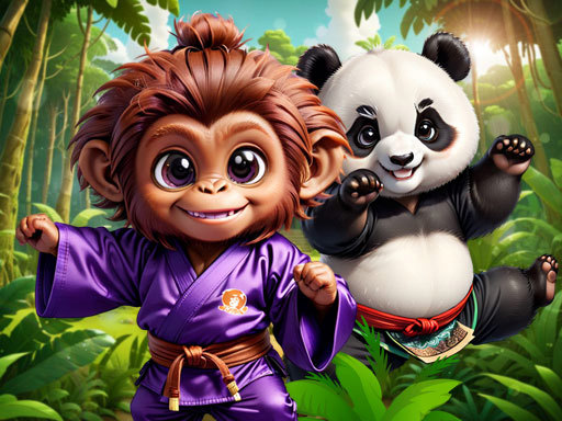 Game Screenshot Kung-Fu Little Animals