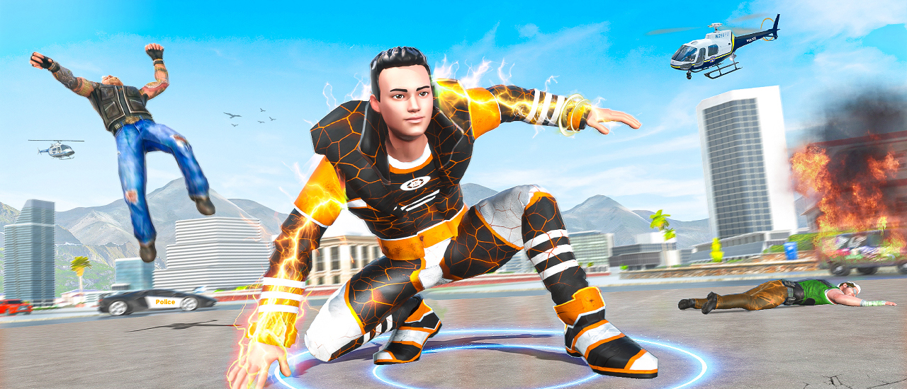 Game Screenshot Spider Rope Hero City Fight