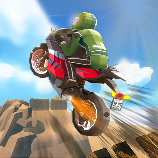 Game Screenshot Cartoon Moto Stunt
