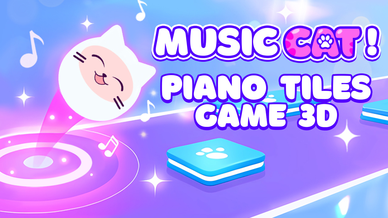 Game Screenshot Music Cat! Piano Tiles Game 3D