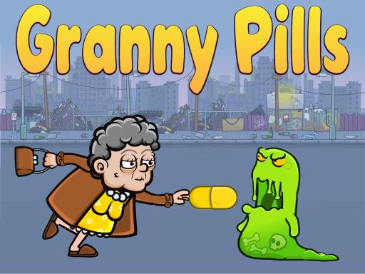 Game Screenshot Granny Pills - Defend Cactuses