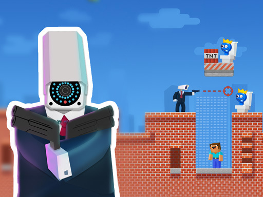 Game Screenshot Cameraman vs Toilets Puzzle