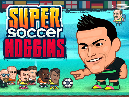 Game Screenshot Super Soccer Noggins