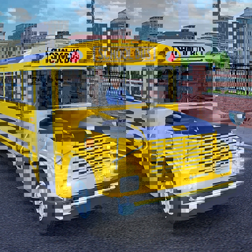 Game Screenshot School Bus Game Driving Sim