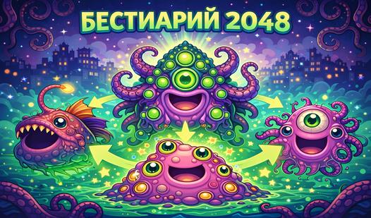 Game Screenshot Бестиарий 2048