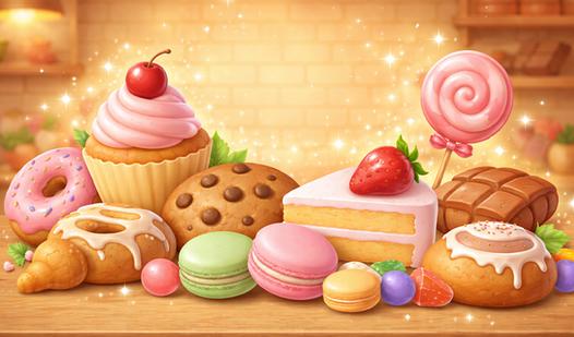 Game Screenshot Merge desserts: Sweet Bakery