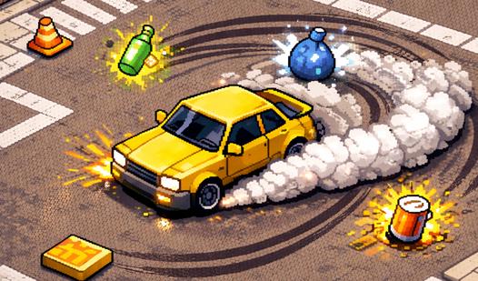 Game Screenshot Машинка-пылесос: сортировка мусора!