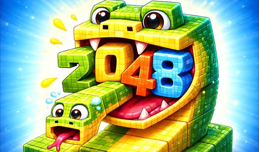 Game Screenshot Snake Merge 2048