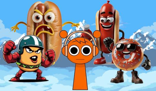 Game Screenshot Sprunkies vs Fast Food