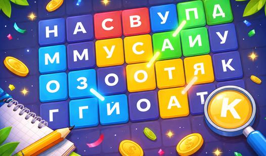 Game Screenshot Филворды: Русская змейка