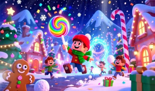 Game Screenshot Robbie: Who Stole New Year's?