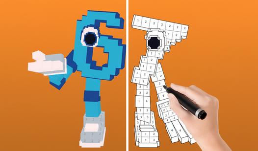 Game Screenshot Color Brainrot. Paint by Numbers