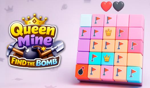 Game Screenshot Queen Mine Find the Bomb