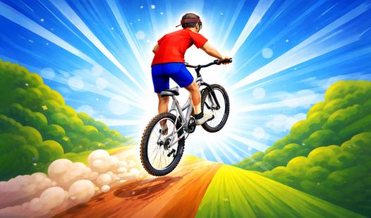 Game Screenshot Downhill Bike Rush 3D