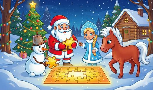 Game Screenshot Морозные узоры