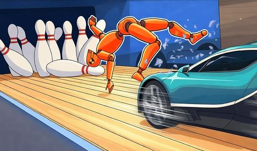 Game Screenshot Ragdoll Playground: a destruction game