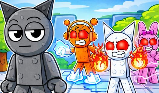 Game Screenshot Choose Sprunki: 3D Phase Battle