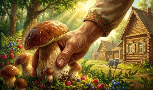 Game Screenshot Russian Mushroom Picker