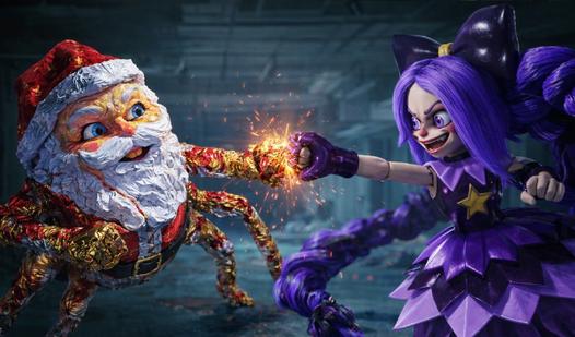 Game Screenshot Goo Goo Gaga Santa Claus vs Poppy Playtime 5