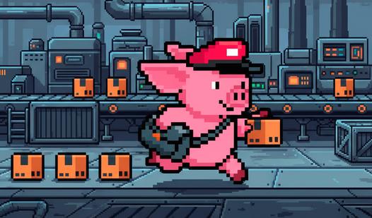 Game Screenshot Piggy Express