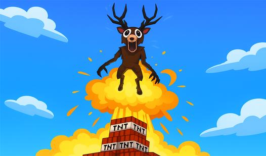 Game Screenshot Ragdoll Drop - 99 Nights of the Deer