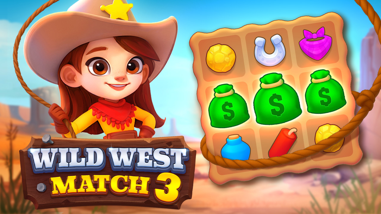 Game Screenshot Wild West Match 3