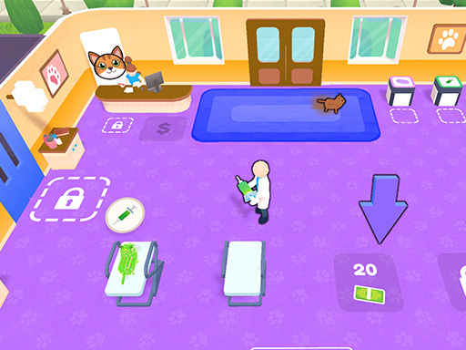 Game Screenshot Pet Doctor Business Tycoon-Pet care game