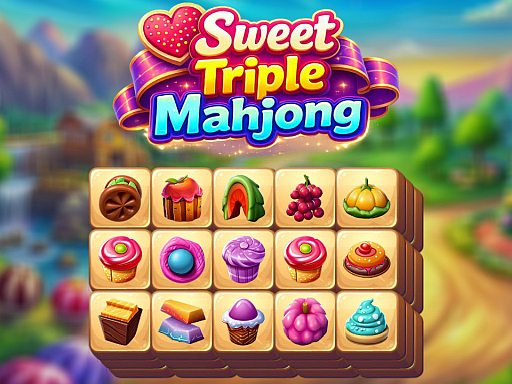 Game Screenshot Sweet Triple Mahjong