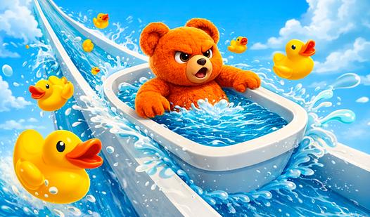 Game Screenshot Racing in the bathtub