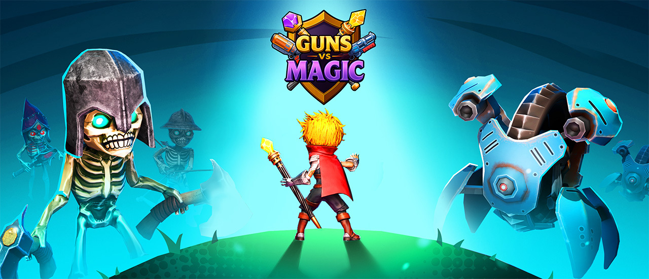 Game Screenshot Guns vs Magic